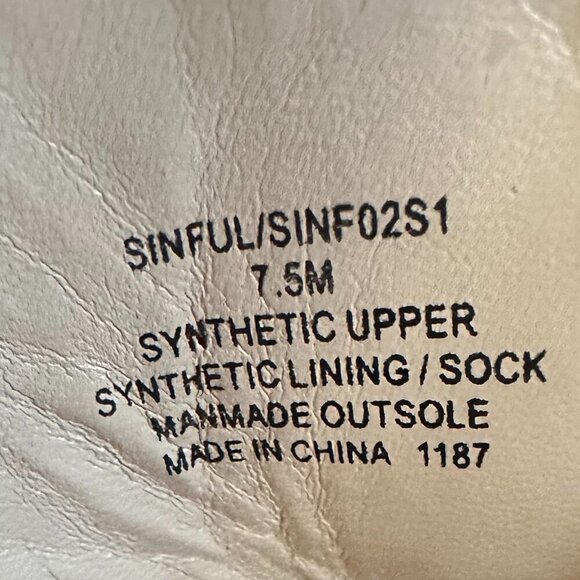 Steve Madden Sinful Pink Glitter Heels Open Toe Sandals Slides Size 7.5 Women's - Picture 10 of 10